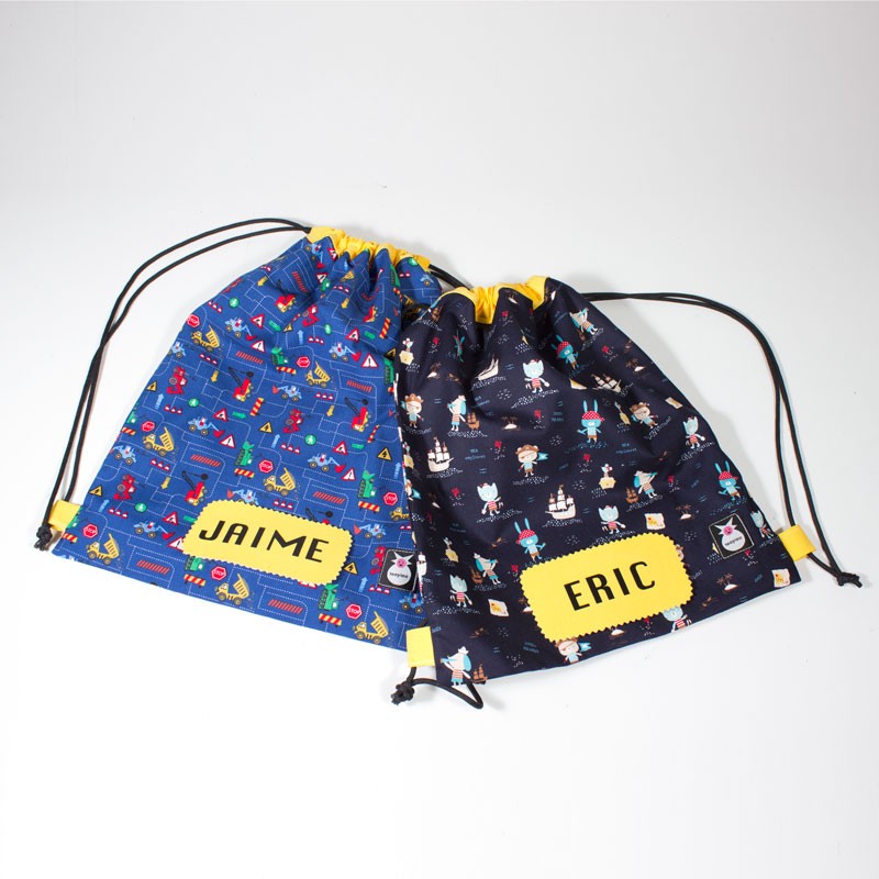 Mochila estampada bebé