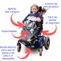 Manta para silla de ruedas - elige el estampado