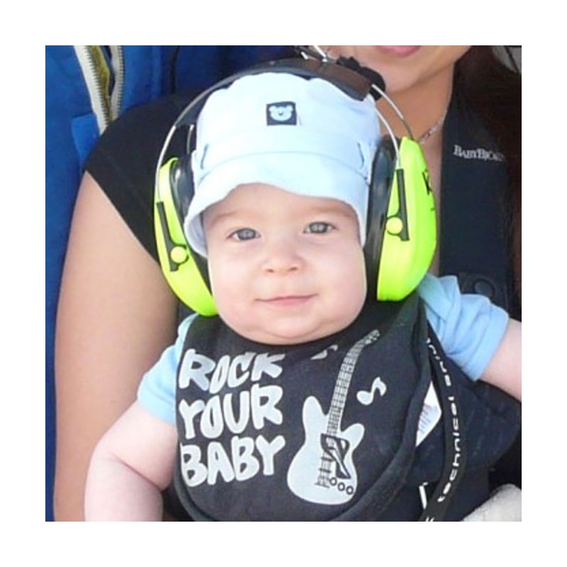 Auriculares para bebes Peltor, para proteger del ruido a tu bebe.