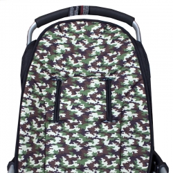 Colchoneta Bugaboo Butterfly - camuflage