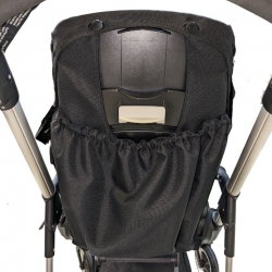 Bolsa respaldo silla bebé universal - color negro