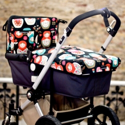 Cubre capazo Bugaboo con tu tela estampada favorita