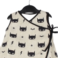 Vestido bebe kimono - batman