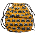Mochila para bebé o niño estampado coches retro