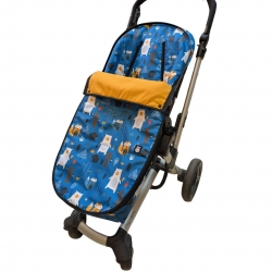 Saco universal entretiempo para silla de paseo - Cool Forest