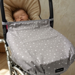 Funda capazo Jane Matrix - estrellas gris