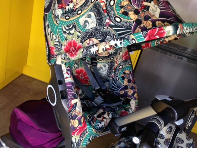 Capota silla Stokke y funda de asiento