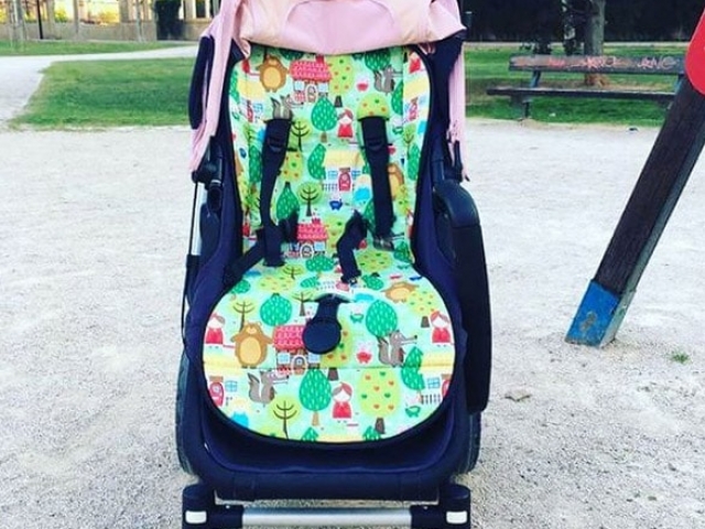 Colchoneta para Bugaboo con estampado de caperucita