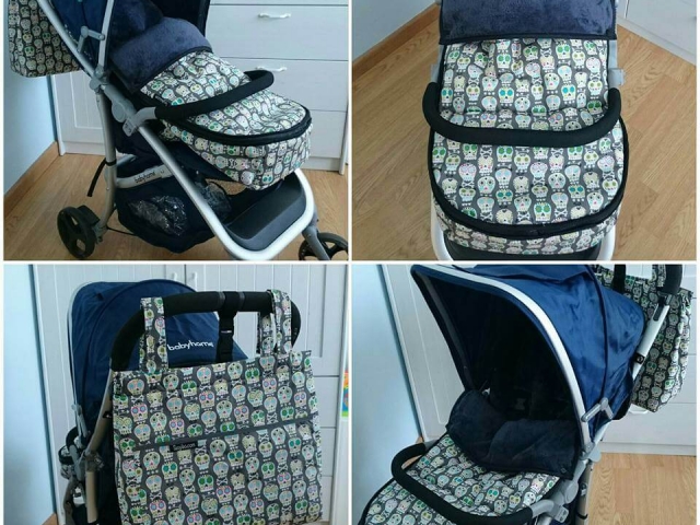 Bolso silla Babyhome con calaveras