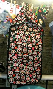 saco capazo verano paisley skull