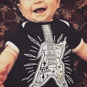 Bebes Recien Nacidos Regalos Rockeros Para Padres Amantes Del Rock