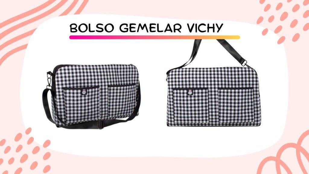 Bolso gemelar Vichy