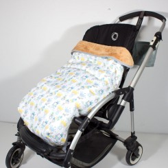 Cubrepies para silla de paseo con estampado infantil