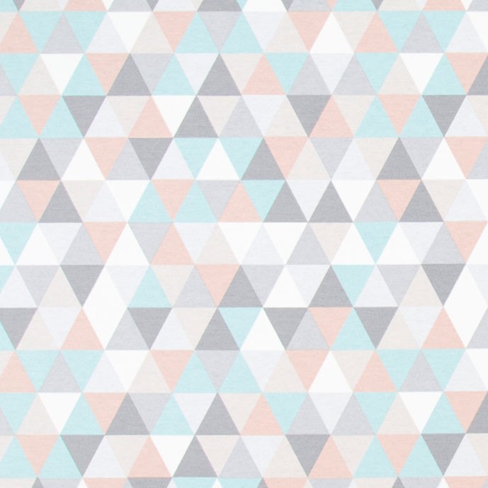 Tela 708 triangulos pastel - Teoyleo
